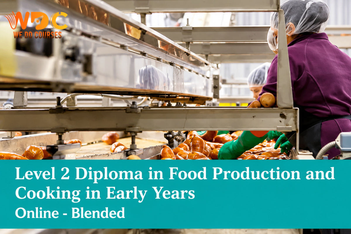 NCFE CACHE Level 2 Diploma in Food Production and Cooking in Early Years